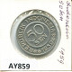 50 SEN 1959 INDONESIA Moneda #AY859.E - Indonésie