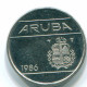 5 CENTS 1986 ARUBA (NEERLANDÉS NETHERLANDS) Nickel Colonial Moneda #S13615.E - Aruba