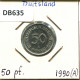 50 PFENNIG 1990 A BRD ALLEMAGNE Pièce GERMANY #DB635.F - 50 Pfennig