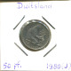 50 PFENNIG 1980 J BRD ALLEMAGNE Pièce GERMANY #DB598.F - 50 Pfennig