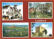 England - Guildford : Cathedral, Castle, Hight Street & Arnaud Theater - Written Postcard 1994 - Good Condition - Surrey