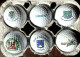 Delcampe - Lot 63 Balles Golf Avec Logos Clubs Publicitaires Compétitions Très Bon état - Bekleidung, Souvenirs Und Sonstige