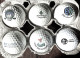 Delcampe - Lot 63 Balles Golf Avec Logos Clubs Publicitaires Compétitions Très Bon état - Bekleidung, Souvenirs Und Sonstige