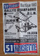 1983 Affiche Rallye Champagne ULM Romilly Sur Seine Brienne Le Chateau Sézanne Aéro Club Aviation Pub Pastis 51 Anisette - Posters