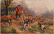 PC HUNTING SCENE ILLUSTRATION HUNTING SPORT (a35027) - Chasse