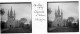 Photos Le Faouet 4 Plaques De Verres Positives  Stéréo Mai 1925 - Glass Slides