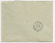 FRANCE SEMEUSE 35C LETTRE REC COVER ENTETE SULTANATS DU HAUT OUBANGUI PARIS VIIIE 1914 - Lettres & Documents