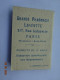 CALENDRIER 1930 GRANDE PHARMACIE LAFAYETTE PARIS  FILLETTE ET SON AMOUREUX - Petit Format : 1921-40