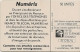 CARTE-PUBLIC-MONACO-50U-MF 14-GEM A-NUMERIS-UTILISE-TBE - Mónaco