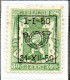 Préo Typo N°599 à 603 - Typo Precancels 1936-51 (Small Seal Of The State)