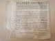 Lettre, Pape Pio VI , Joannes-Henricus - 1794-1814 (Periodo Frances)