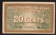 Indochine Indochina Vietnam Viet Nam Laos Cambodia 20 Cents AU Banknote Note 1939 - Pick # 86c / 2 Photos - Indochina