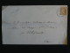 BS4 FRANCE  BELLE LETTRE 1865 VILLEFRANCHE  + NAPOLEON 10C  +++++AFF. INTERESSANT+ - 1863-1870 Napoléon III Lauré