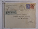 BS4 TUNISIE  BELLE  LETTRE RR 1939  TUNIS A   PARIS COLLECTION .HOTEL CRILLON +AEROPLHILATELIE+++ - Luchtpost