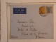 BS4 INDIA  BELLE  LETTRE  RARE 1937  BOMBAY A  PARIS+COLL. HOTEL CRILLON +FRANCE+ AFF PLAISANT++++ - 1936-47 Koning George VI