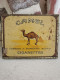 Ancienne Boîte En Tôle CAMEL 50 Cigarettes - Estuches Para Cigarrillos (vacios)
