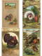 Delcampe - THANKSGIVING TURKEY Mostly EMBOSSED 18 Vintage Postcards Pre-1940 (L6584) - Thanksgiving