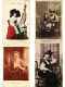 Delcampe - SEWING SPINNING WHEELS, 32 Vintage Postcards Mostly Pre-1940 (L6199) - Sammlungen & Sammellose