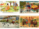 FISHING HUMOR COMIC, 25 Old Postcards Pre-1960 (L6207) - Verzamelingen & Kavels