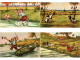 HUNTING FISHING HUMOR COMIC, 33 Old Postcards Pre-1950 (L6206) - Collections & Lots