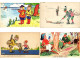 HUNTING FISHING HUMOR COMIC, 33 Old Postcards Pre-1950 (L6206) - Collections & Lots