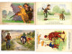 Delcampe - HUNTING FISHING HUMOR COMIC, 33 Old Postcards Pre-1950 (L6206) - Verzamelingen & Kavels