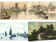 Delcampe - NETHERLANDS 21 Vintage Litho Postcards Mostly Pre-1920 (L6587) - Collezioni E Lotti
