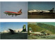 Delcampe - AIRCRAFT AVIATION 110 Modern Postcards Mostly Commercial (L6568) - Collezioni E Lotti