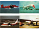 Delcampe - AIRCRAFT AVIATION 110 Modern Postcards Mostly Commercial (L6568) - Collections & Lots