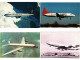 Delcampe - AIRCRAFT AVIATION 110 Modern Postcards Mostly Commercial (L6568) - Collections & Lots