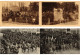 Delcampe - FUNERALS CEMETERIES MOSTLY MILITARY, 92 Old Postcards Mostly Pre-1950 (L6215) - Sammlungen & Sammellose