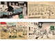 Delcampe - MILITARY HUMOR, 300 Old Postcards Mostly Pre-1950 (L6201) - Colecciones Y Lotes