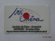 CINECARTE CARTE CINEMA CINE CARD BANDE MAGNETIQUE  CINEMA IRIS CINEMA ABONNEMENT ADULTES QUESTEMBERT 52 QUESTEMBERT - Kinokarten