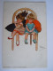 Illustration Chicky Spark Filletes Sur Chaise Meisjes Op Stoel Edit AV 605 Gelopen Dordrecht 1922 - Spark, Chicky