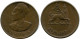 5 SANTEEM 1936 (1944) ETHIOPIA Moneda #AK337.E - Ethiopië