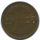 1 REICHSPFENNIG 1928 F ALEMANIA Moneda GERMANY #AE213.E - 1 Renten- & 1 Reichspfennig