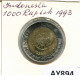 1000 RUPIAH 1993 INDONESIA BIMETALLIC Moneda #AY894.E - Indonésie