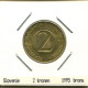 2 TOLARJA 1995 ESLOVENIA SLOVENIA Moneda #AS570.E - Slovenia