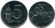 5 CENTAI 1991 LITUANIE LITHUANIA UNC Pièce #M10213.F - Lithuania