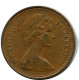 PENNY 1973 UK GRANDE-BRETAGNE GREAT BRITAIN Pièce #AX084.F - 1 Penny & 1 New Penny
