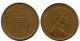 PENNY 1973 UK GRANDE-BRETAGNE GREAT BRITAIN Pièce #AX084.F - 1 Penny & 1 New Penny