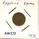 HALF PENNY 1979 UK GRANDE-BRETAGNE GREAT BRITAIN Pièce #AW172.F - 1/2 Penny & 1/2 New Penny