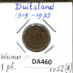 1 RENTENPFENNIG 1932 A GERMANY Coin #DA460.2.U - 1 Renten- & 1 Reichspfennig