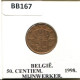 50 CENTIMES 1998 DUTCH Text BELGIUM Coin #BB167.U - 50 Cents