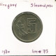 5 NEW PESO 1980 URUGUAY Coin #AR480.U - Uruguay