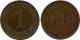 1 REICHSPFENNIG 1929 A DEUTSCHLAND Münze GERMANY #DA776.D - 1 Renten- & 1 Reichspfennig