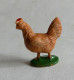 FIGURINE MARQUE INCONNUE POULE MARRON (1) - Andere & Zonder Classificatie