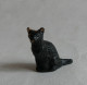 FIGURINE MARQUE INCONNUE CHAT NOIR (1) Pas Clairet Starlux Cyrnos - Gatos