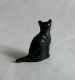 FIGURINE MARQUE INCONNUE CHAT NOIR (1) Pas Clairet Starlux Cyrnos - Cats