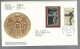 58030)  Canada Royal Mint Metal Stamp Olympiade Ottawa Postmark Cancel 1977  - Jahressätze Der Kanad. Post